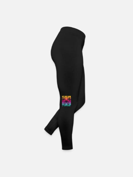 Key Biscayne Florida - Women’s Jersey Leggings - black - Right