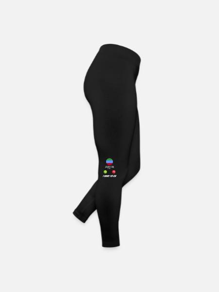 Le Daghestan appelle les drapeaux lusiger en disant - Legging en jersey Femme - noir - Droite