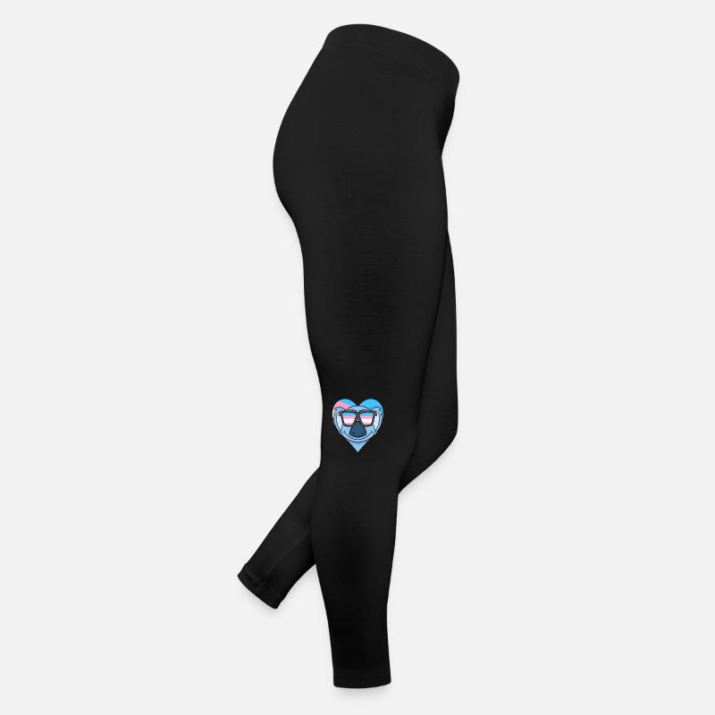 Transgender Transsexual Koala Gift Women’s Jersey Leggings