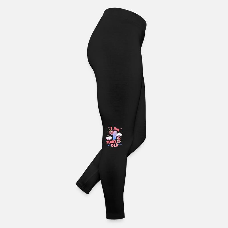 Ich Bin 10 Jahre Alt | Einhorn-thema | 7. Frauen Jersey Leggings