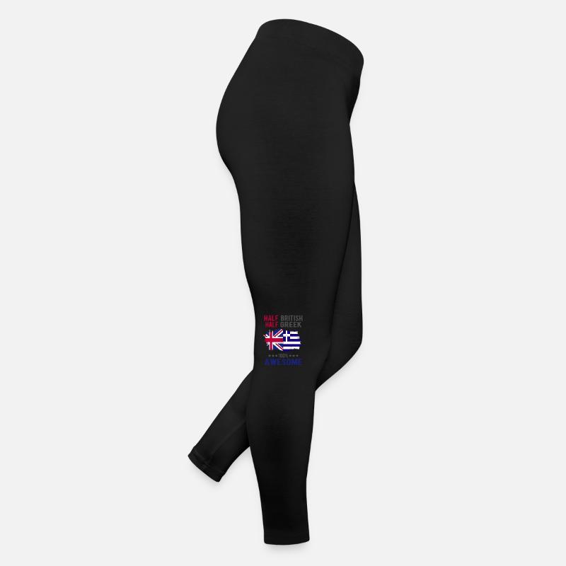 Half British Half Greek Women’s Jersey Leggings