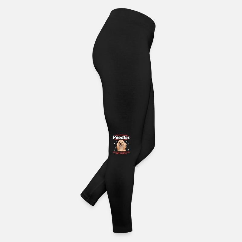 Caniche Propriétaire de chien Dog Lover Cadeau Legging en jersey Femme