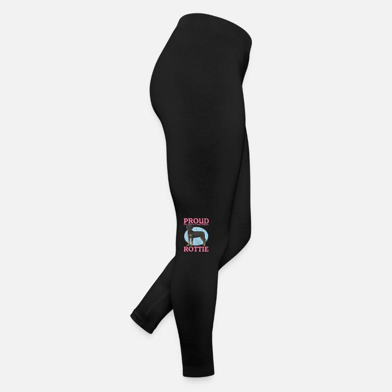 Rottweiler Mom | Hundebesitzerin Hunde Geschenk Frauen Jersey Leggings