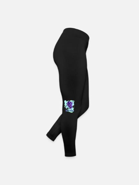 Grapes - Women’s Jersey Leggings - black - Right