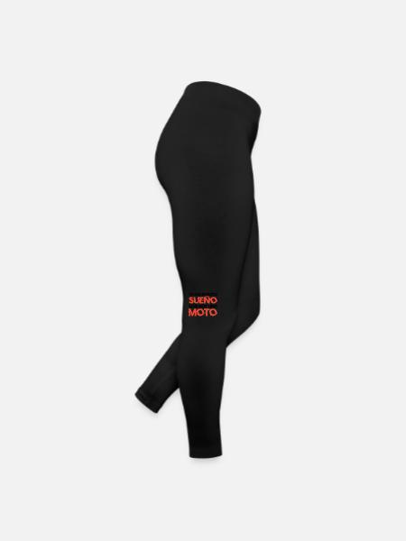 Une Idée De Cadeau Amusante Pour Les Motards - Legging en jersey Femme - noir - Droite
