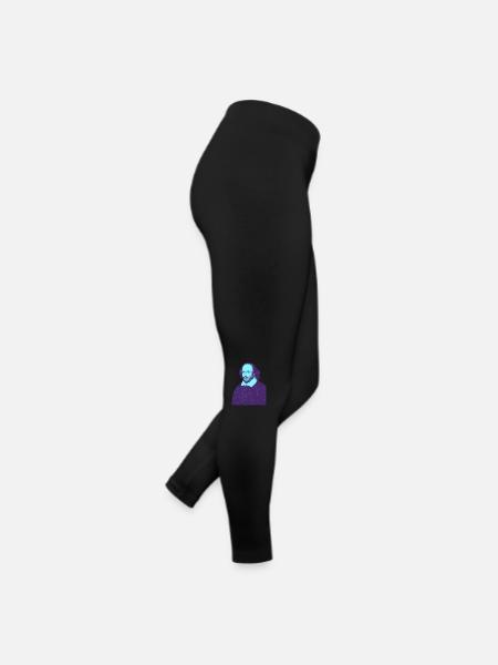 William Shakespeare - My Theatre - Women’s Jersey Leggings - black - Right