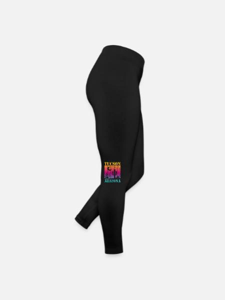 Tucson, Arizona - Legging en jersey Femme - noir - Droite