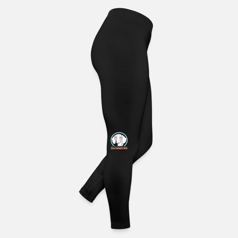 Dachshund Dad Dackel Hunde Hundebesitzer Geschenk Frauen Jersey Leggings