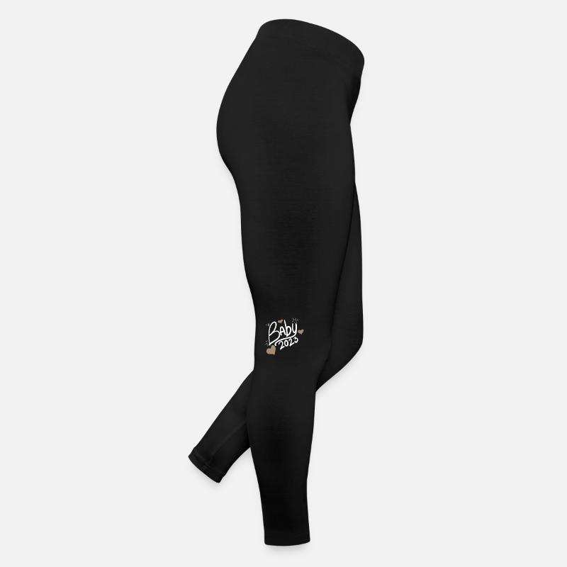 Bébé 2023 - Naissance Enceinte 2023 Grossesse Legging en jersey Femme