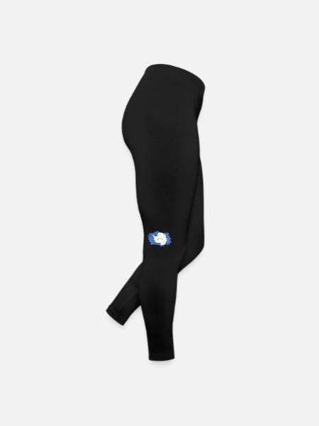 Drapeau de l’Antarctique Grunge Drapeau de l’Antarctique - Legging en jersey Femme - noir - Droite