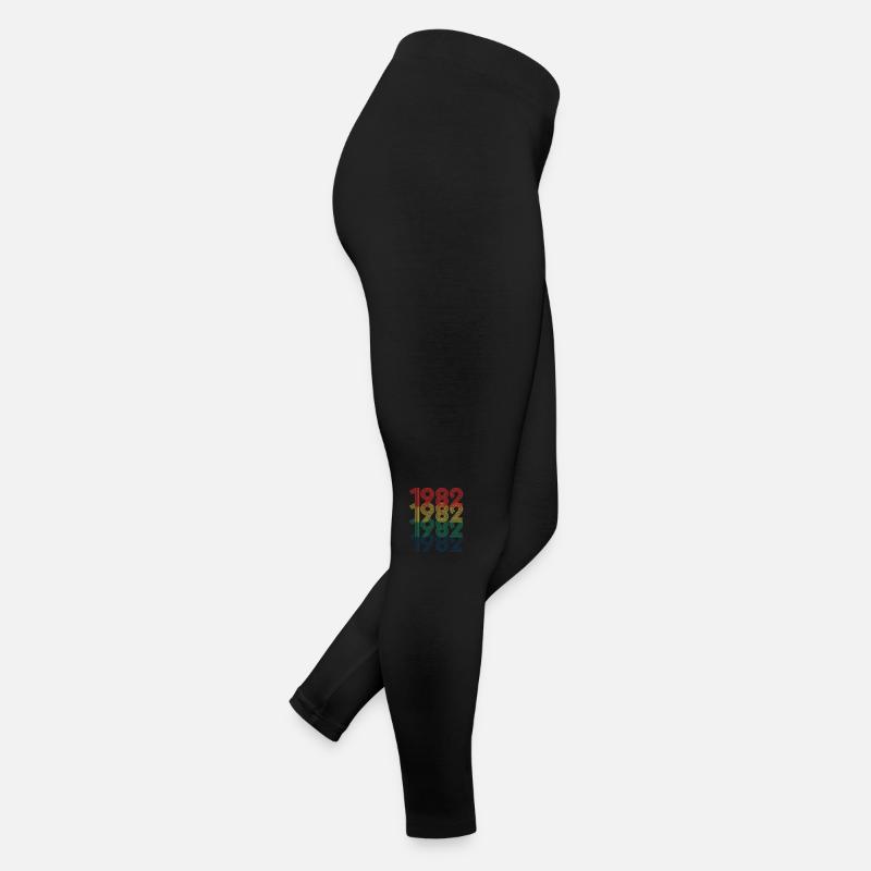 Cool Retro 1982, 40 ans, cadeau de 40e anniversaire Legging en jersey Femme