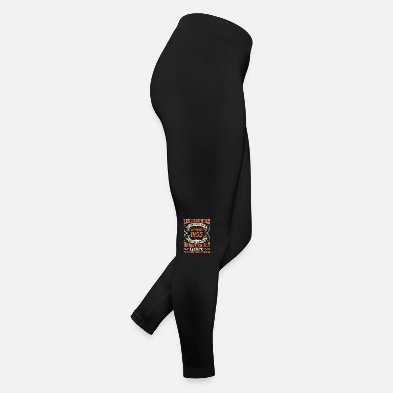 Anniversaire Vintage Idée Cadeau Septembre 1955 Legging en jersey Femme