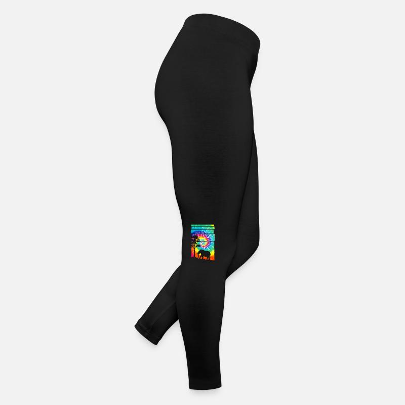 Afrique Safari Éléphant Legging en jersey Femme