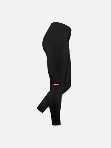 Original Erzgebirger - Frauen Jersey Leggings - Schwarz - Rechts