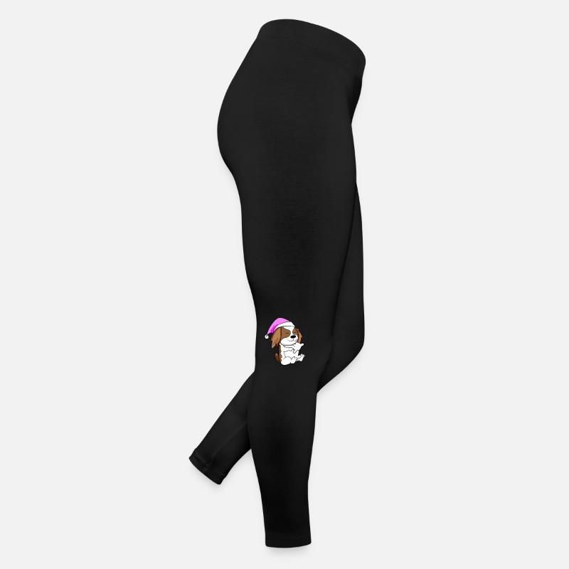 Chien race de chien Cavalier King Charles Spaniel Legging en jersey Femme