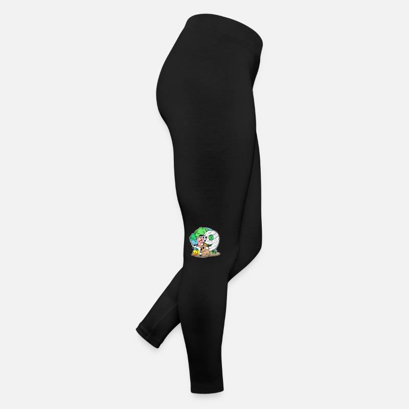 9th birthday Cute animals 9 years old Women’s Jersey Leggings