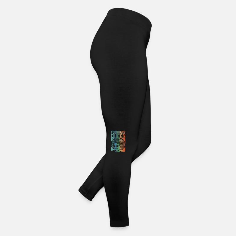 Février Le mois de naissance de la Reine célèbre le Legging en jersey Femme