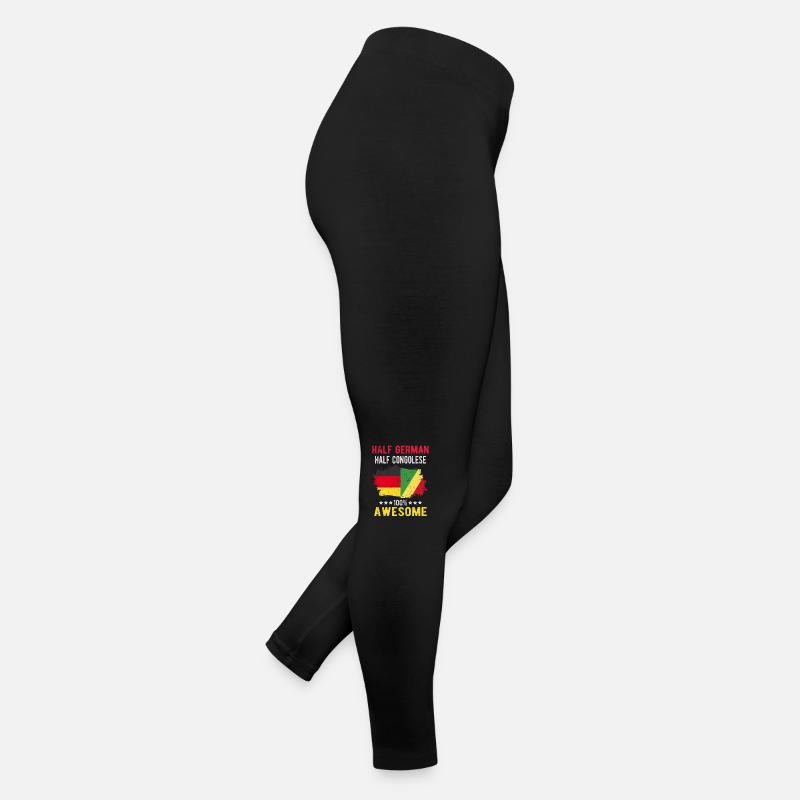 Moitié allemand moitié congolais Legging en jersey Femme