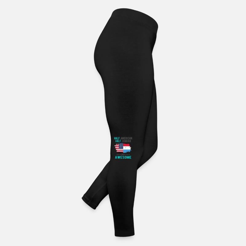Half American Half Luxembourger Women’s Jersey Leggings