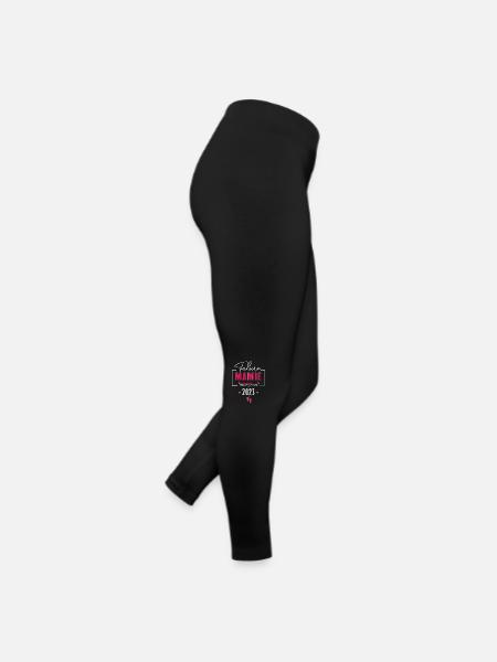 Future Mamie 2023 Nouvelle Naissance Grossesse - Legging en jersey Femme - noir - Droite