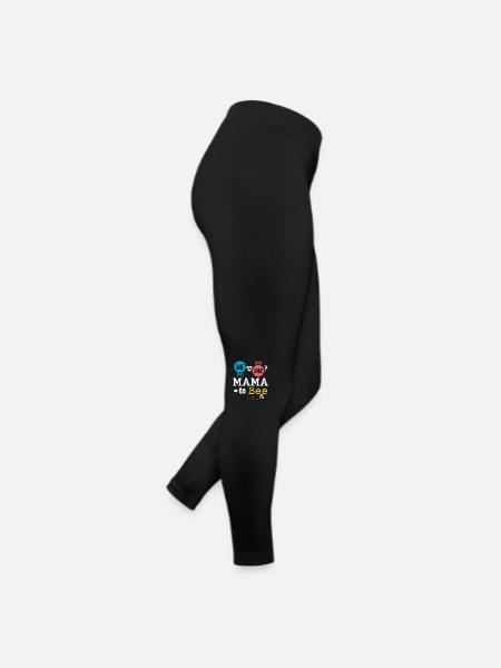 Il ou elle Mama To Bee Sexe Révéler le bébé de la famille - Legging en jersey Femme - noir - Droite