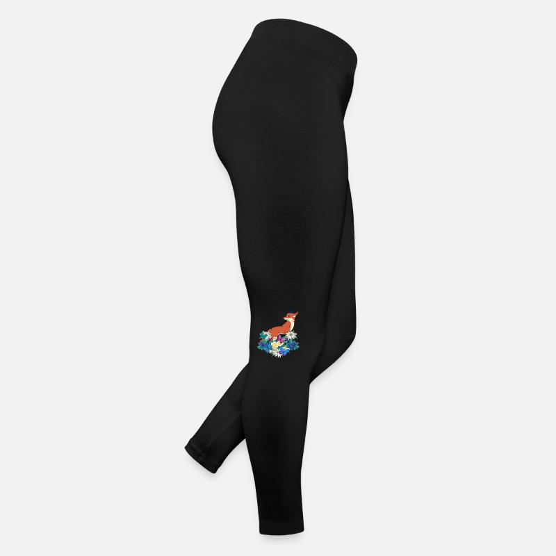 Early Spring Wild Animals Forest Animals Foxes Women’s Jersey Leggings