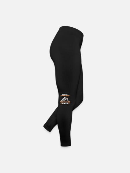 Toutes les salles de classe n’ont pas un cours de randonnée à quatre murs - Legging en jersey Femme - noir - Droite