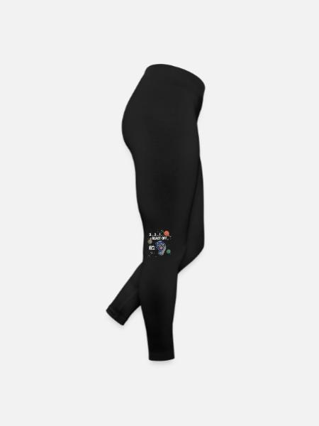 Blast Off I am 9 years old, 9th birthday - Women’s Jersey Leggings - black - Right