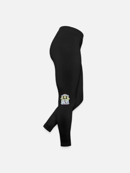 Virgin Queen - Women’s Jersey Leggings - black - Right