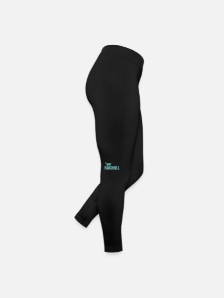 Ragdoll Katze Hauskatze Haustier Rasse - Frauen Jersey Leggings - Schwarz - Rechts