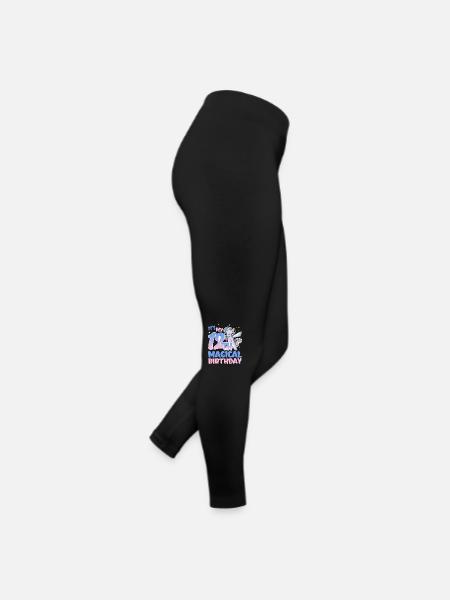 C’est mon 12e anniversaire magique - Legging en jersey Femme - noir - Droite