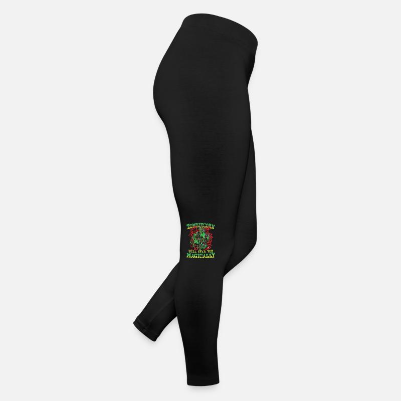 Zombiecorn Will Star You Magically Frauen Jersey Leggings