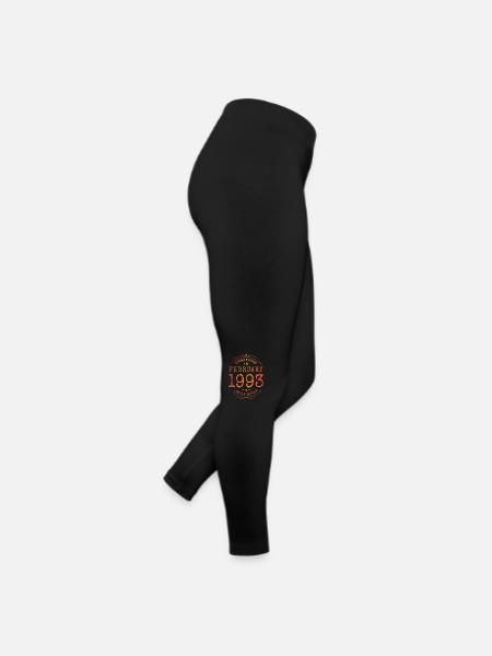 Anniversaire Février 1993 Edition Limitée Millésime - Legging en jersey Femme - noir - Droite