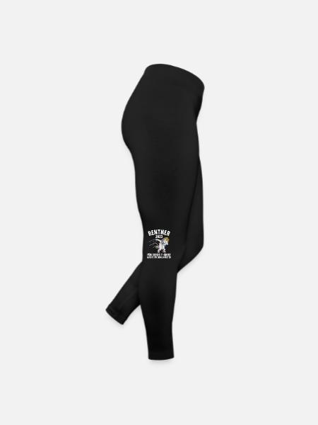 Pension 2023 Retirement Farewell Pensioner 2023 - Women’s Jersey Leggings - black - Right