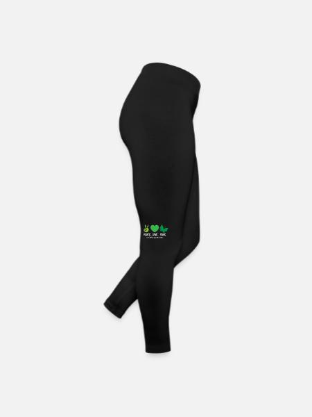 Hebral palsy, cerebral palsy consciousness - Women’s Jersey Leggings - black - Right