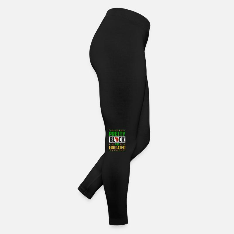 Mois de l’histoire des Noirs assez noirs et instruits Legging en jersey Femme
