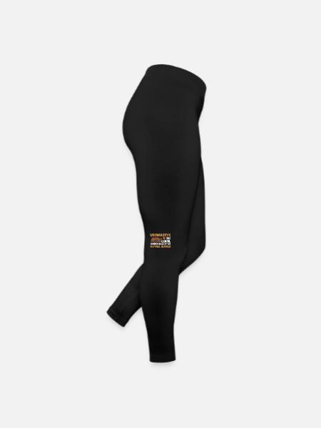 Uromastyx Lentil Connoisseur Funny Dabb Lizard - Women’s Jersey Leggings - black - Right