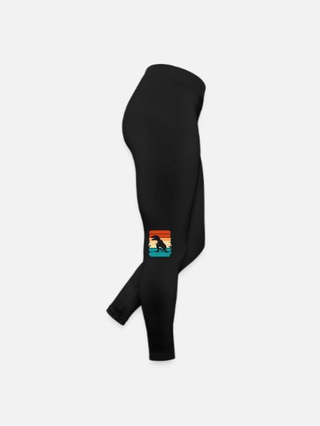 T-Rex - Women’s Jersey Leggings - black - Right