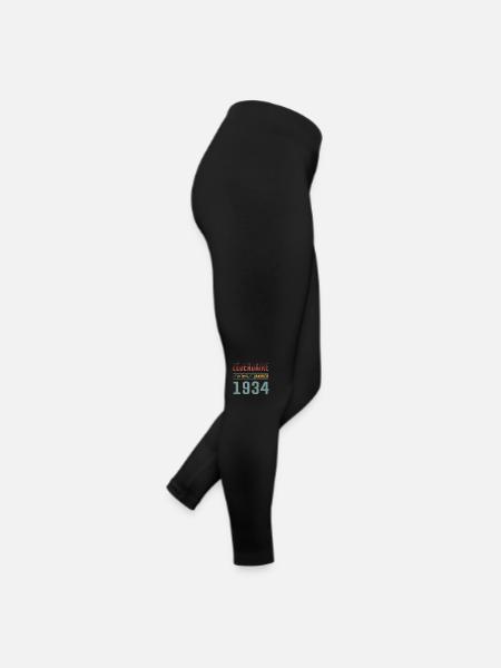Légendaire Depuis Janvier 1934 Anniversaire - Legging en jersey Femme - noir - Droite
