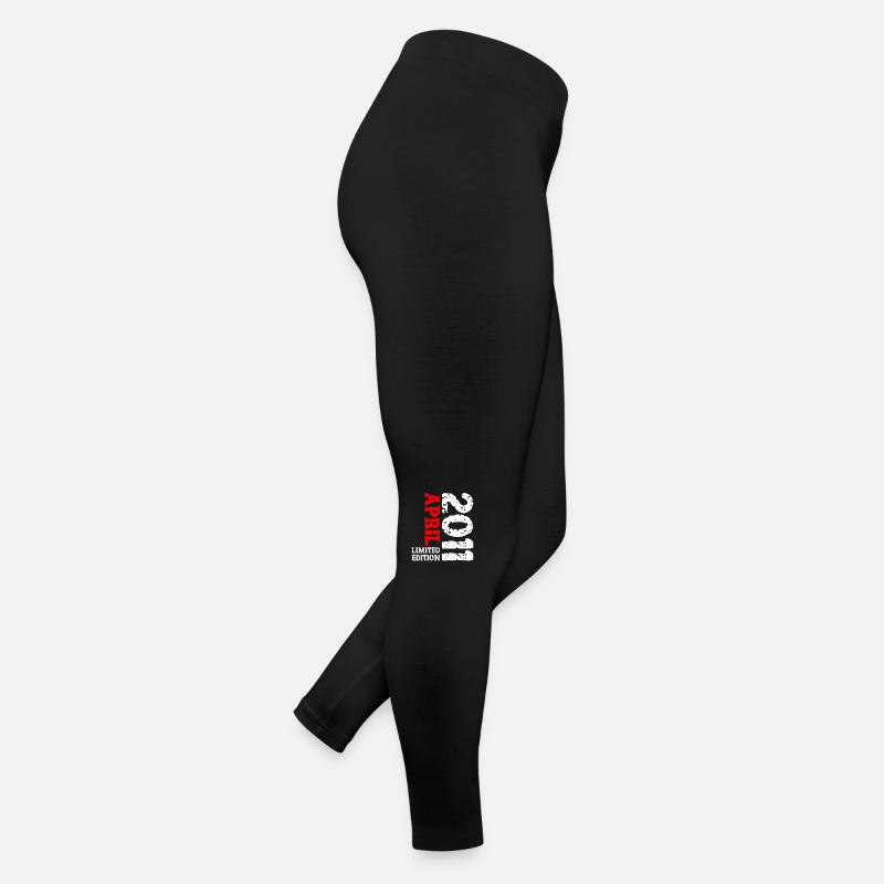 2011 April Limited Edition Geburtstag Geschenk Frauen Jersey Leggings