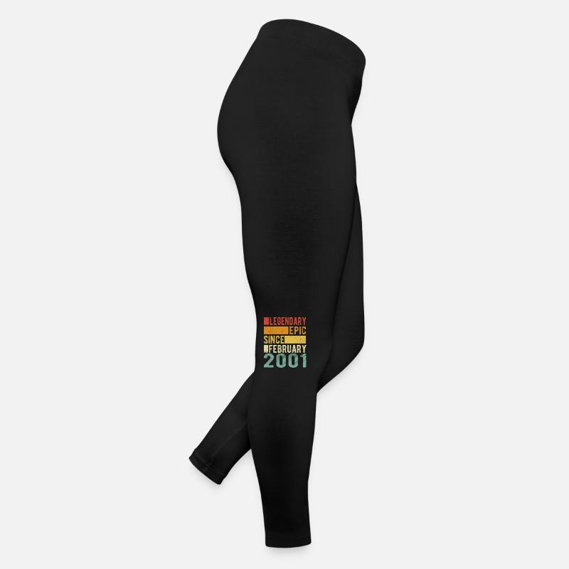 Anniversaire Février 2001 Épopée légendaire Legging en jersey Femme