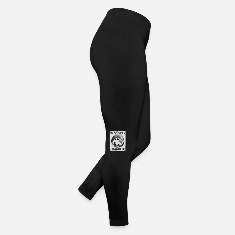 I AM SO VERY THANKFUL Women’s Jersey Leggings