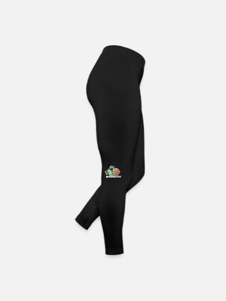 Bruder muss los - Frauen Jersey Leggings - Schwarz - Rechts