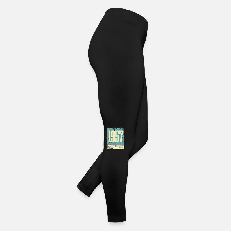 1957 Naissance Anniversaire Année de naissance Legging en jersey Femme