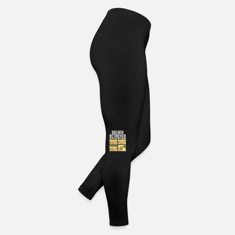 Hund Golden Retriever Frauen Jersey Leggings