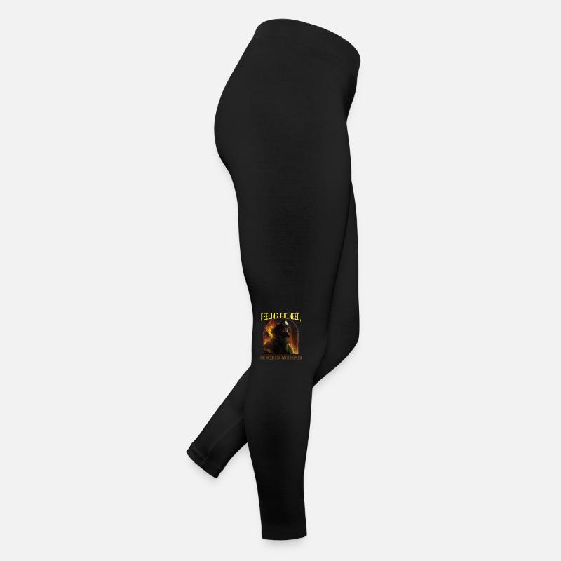 Feeling The Need The Need For Water Speed Frauen Jersey Leggings