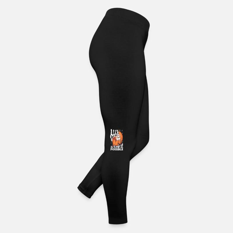 A.s.a.p. So Langsam Wie Möglich Wildtiere Frauen Jersey Leggings