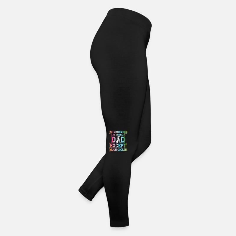 Drôle de papa dalmatien Legging en jersey Femme