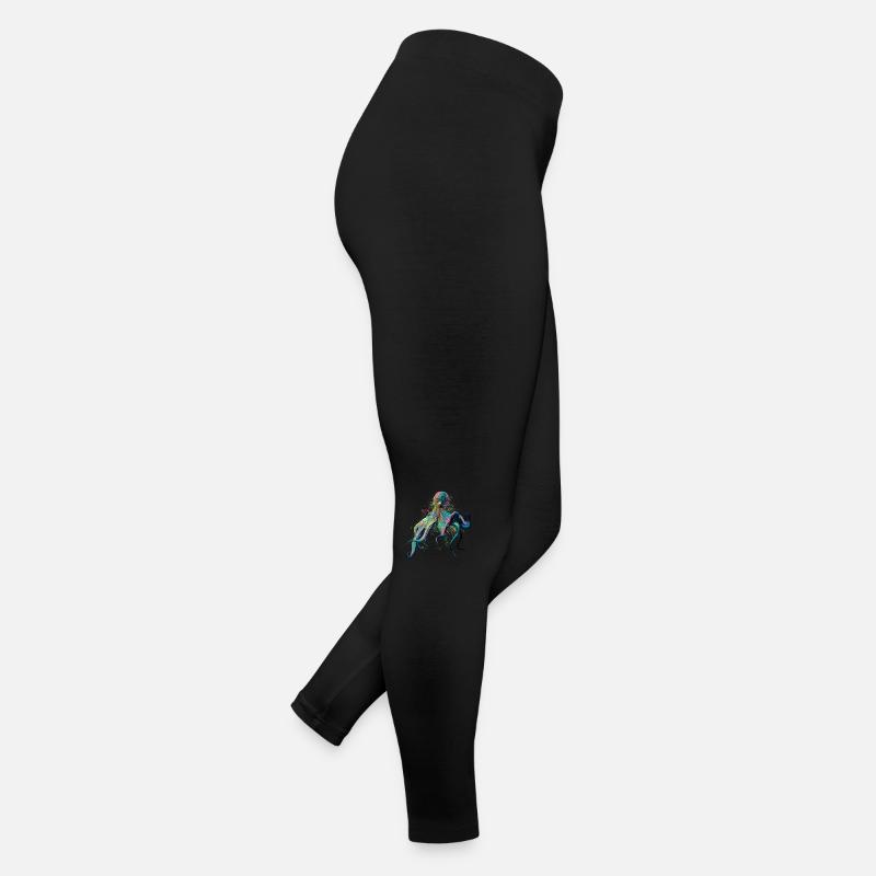 Colorful octopus Women’s Jersey Leggings