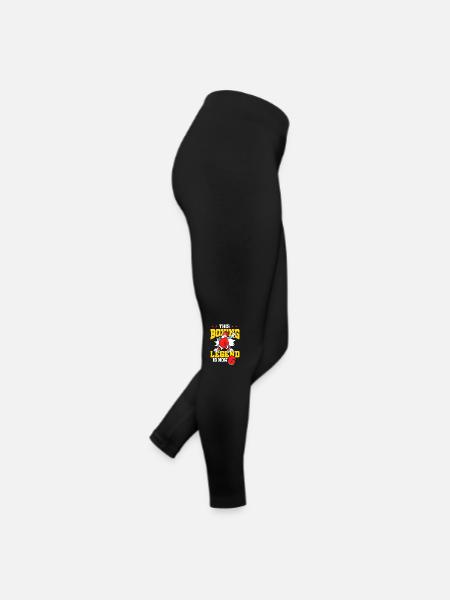 Diese Box-legende Ist Jetzt 6 Sport Kind 6. - Frauen Jersey Leggings - Schwarz - Rechts